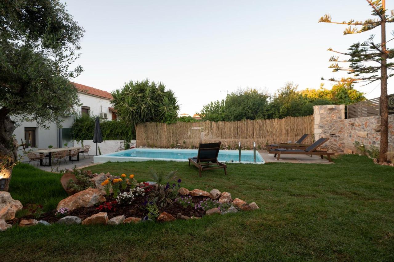 Villa Garifalia With Sauna & Hydromassage Chrissi Akti Chania Exterior foto