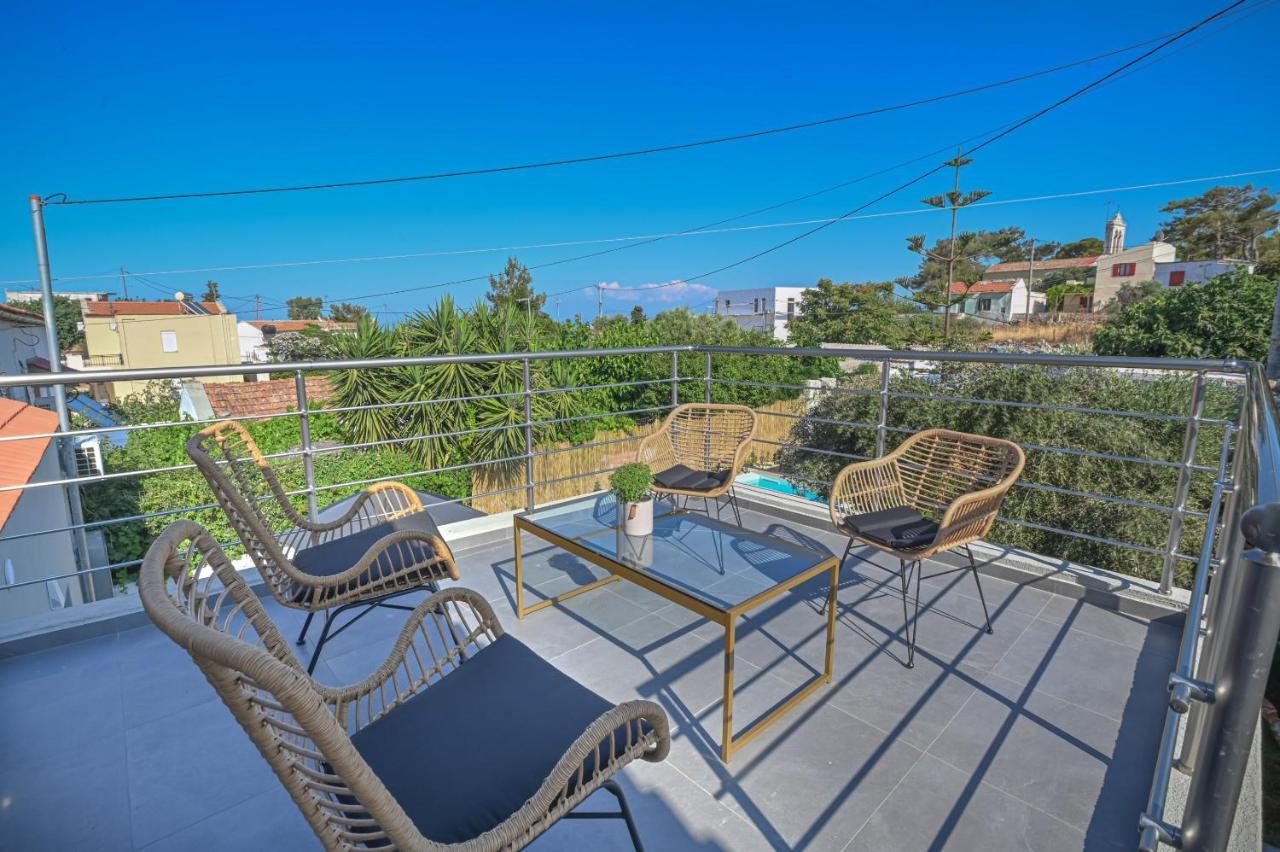 Villa Garifalia With Sauna & Hydromassage Chrissi Akti Chania Exterior foto